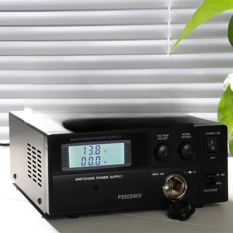 4th Gen PS50SWIV P220V 13.8V 9-15V 50A Switching Power Supply DC Stabilized Power Supply for Car Radios Transceivers