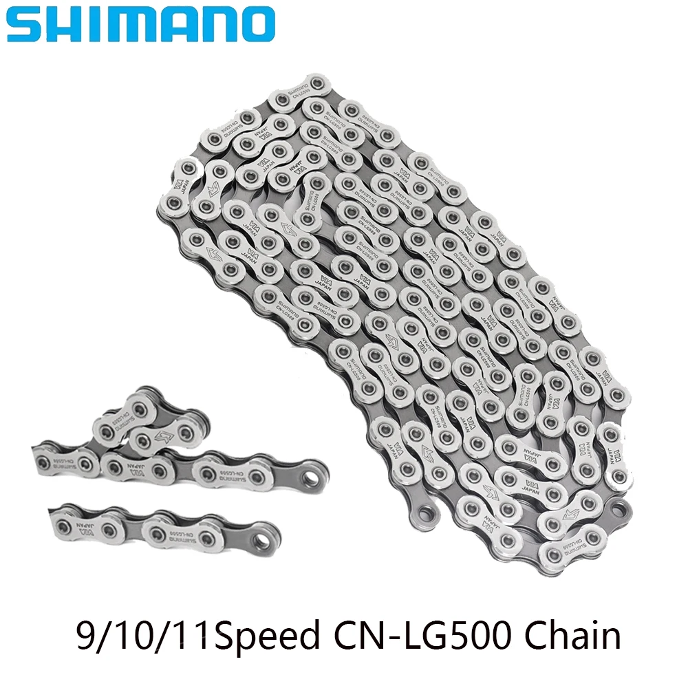 SHIMANO 10 Speed CN-LG500 116L Chain CS-LG300/LG400 11-43T/48T Cassette Sprocket For Mountain Bike Original Parts