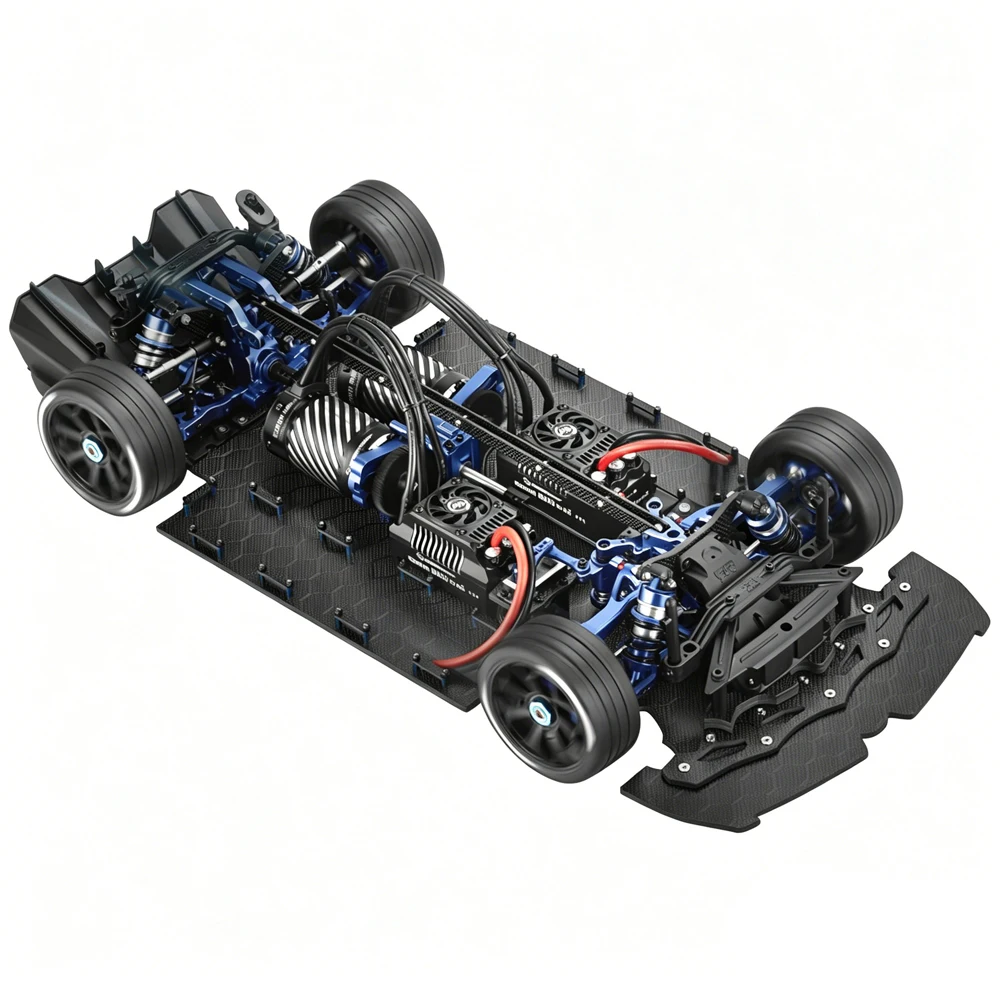 

Hobbywing EZRUN MAX5 HV PLUS G2 330A 6-12S ESC & 5690SL 2400KV/56118SL 1600KV G2 Motor For RC 1/5 1/7 1/8 RC Car Truck