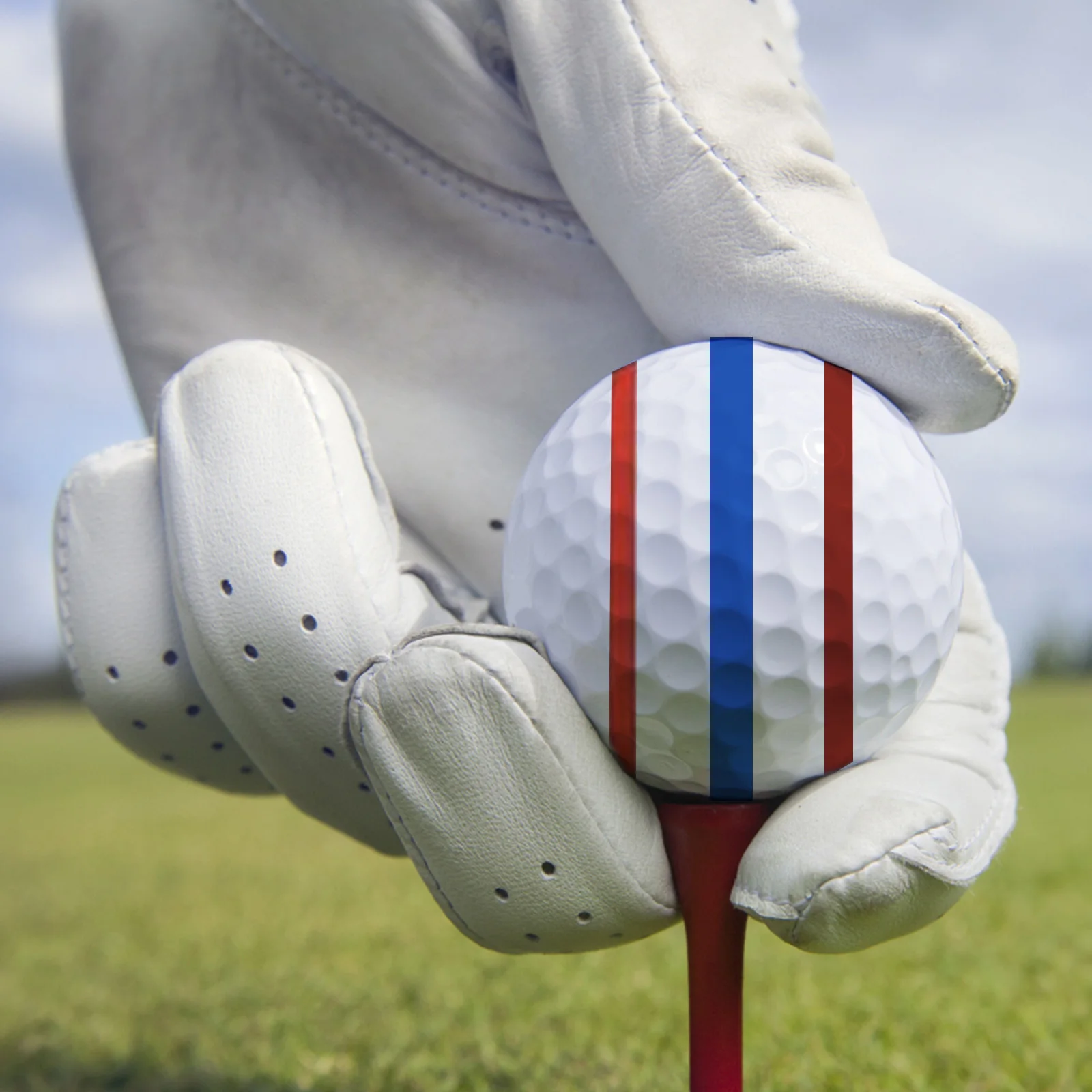 

1Set Golf Ball Marker Set Durable Plastic Multicolor Easy Drawing Stencil Golf Marker Tools for Improving Game Putting Green