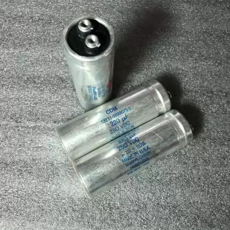 5-20pcs New American antique CDM 470uf 220UF 250V fever cathode electrolytic capacitor