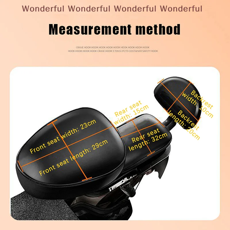 

Нескользящий кожаный чехол для сиденья электровелосипеда, защитный чехол с мультяшным рисунком, чехол для сиденья электромобиля, водонепроницаемый, солнцезащитный, теплоизоляционный