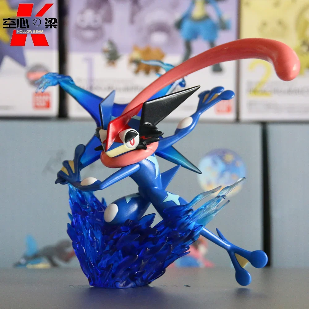 [1/20 Scale World] Mega Greninja Ash Ketchum Greninja One of the original partners of Kalos Region Toy Figure Decoration