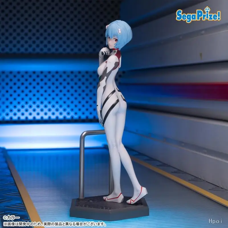 Sega Originele Evangelion: 3.0 1.0 Luminasta Ayanami Rei Anime Actiefiguurspeelgoed Voor Jongens Meisjes Kinderen Verjaardagscadeaus