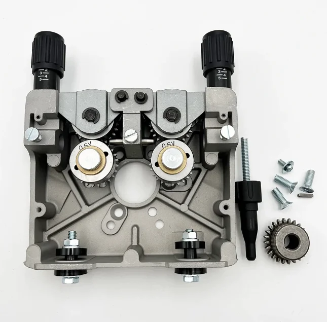 Dual‑Drive Wire Feeder Bracket, Welding Wire‑Feed Mechanism Assembly 76ZY02A with Wire‑Feed Roller