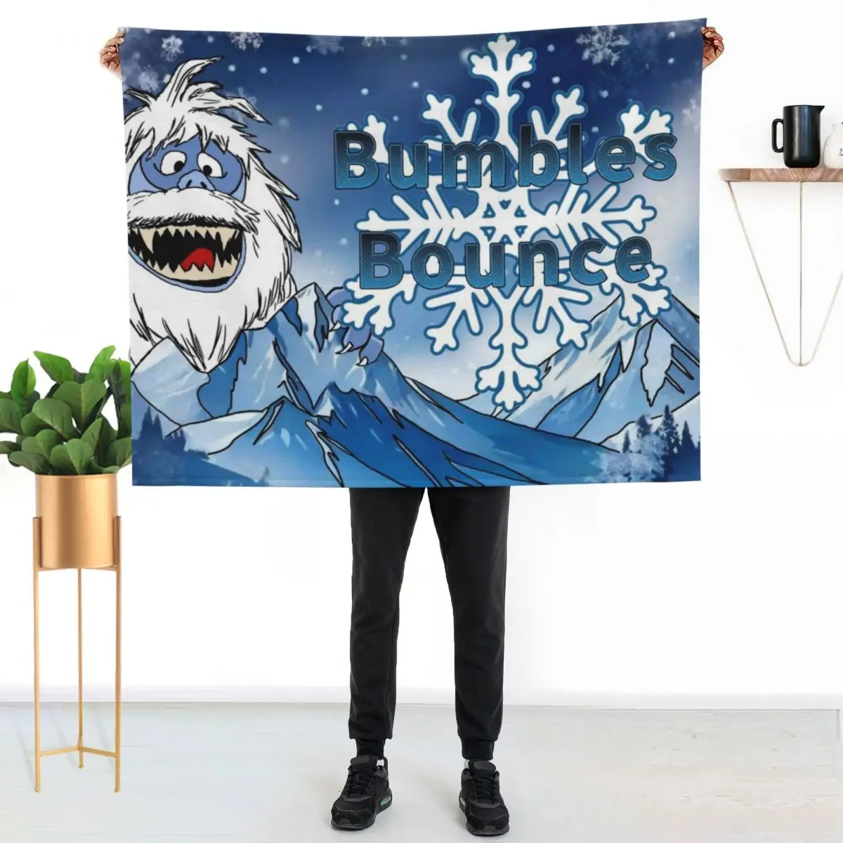 Bumbles Bounce Throw Blanket Sofa Thin For Decorative Sofa For Baby Camping Soft Big Blankets