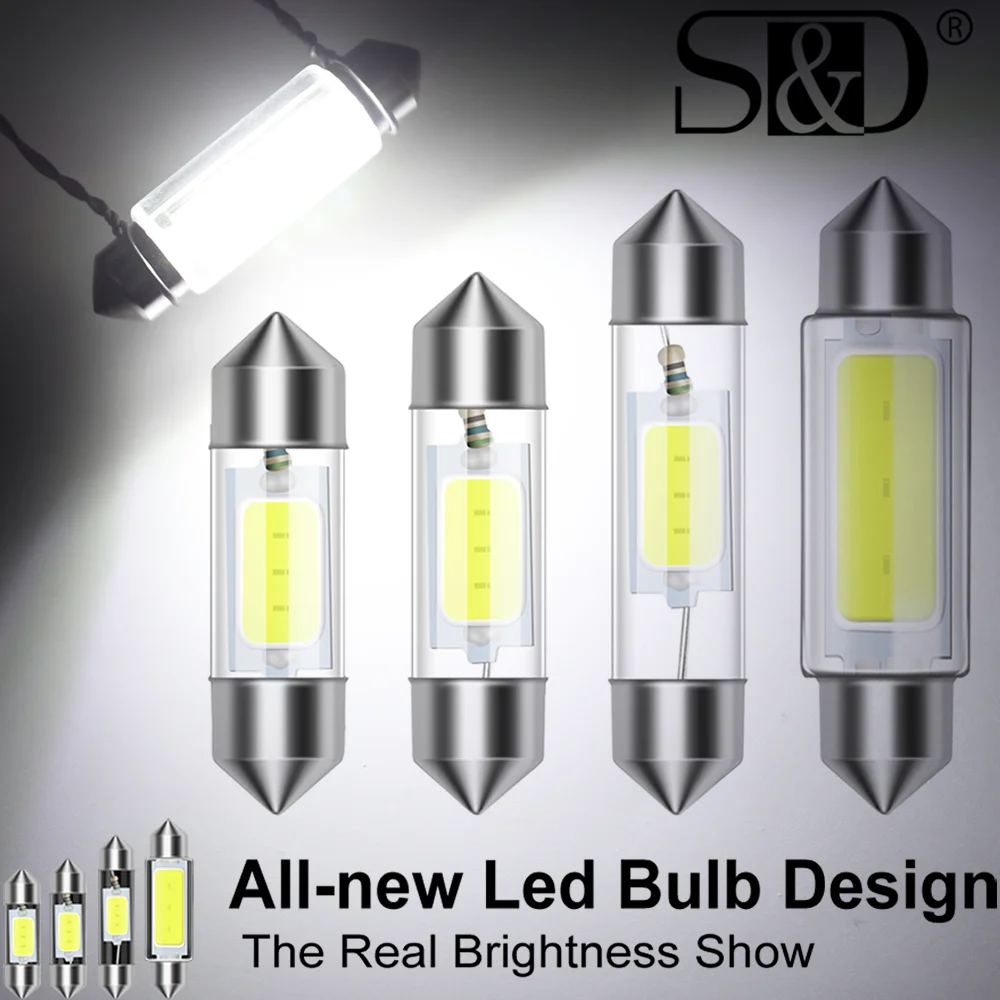 10Pcs C5W Led Canbu…