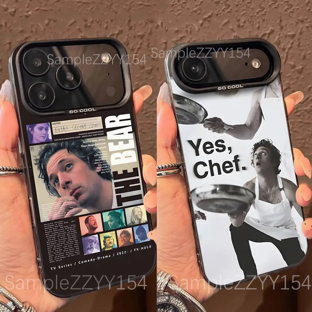 

The B-Bear Jeremy Phone Case For IPhone 15,16,17,13,14,11,12,Pro,Max,Plus,E,Air,Mini Gray Matte Shockproof IMD Cover