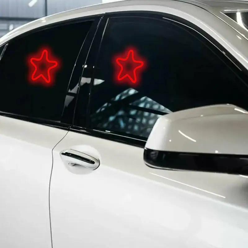 Neon Star Light for Wall LED Neon Lights LED Ambient Lights for Car Window Wall Art for Bedroom Dorm Bar Store Club Room Decor