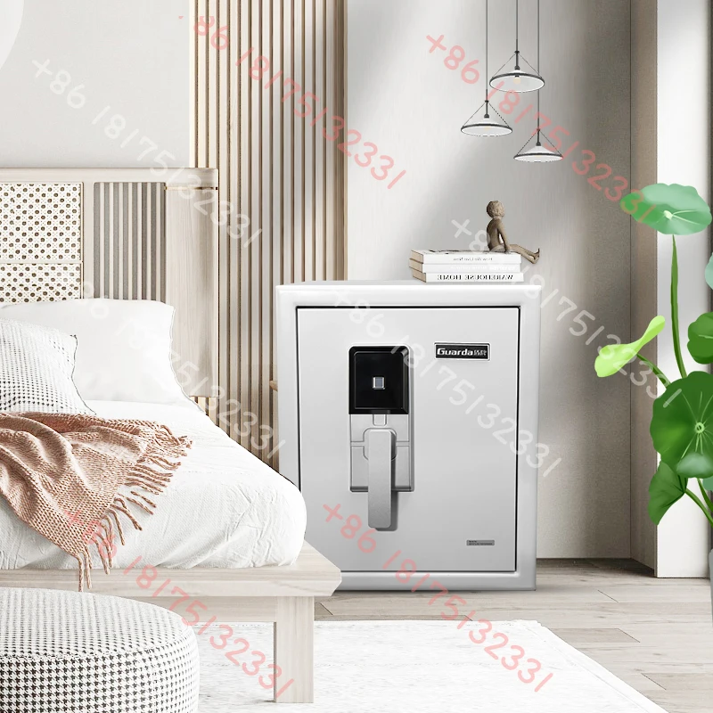 خزانة بصمات الأصابع للمنزل، مقاومة للحريق، مقاومة للحريق، نقود فولاذية، آمنة لبصمات الأصابع البيومترية - 3091WSLB
