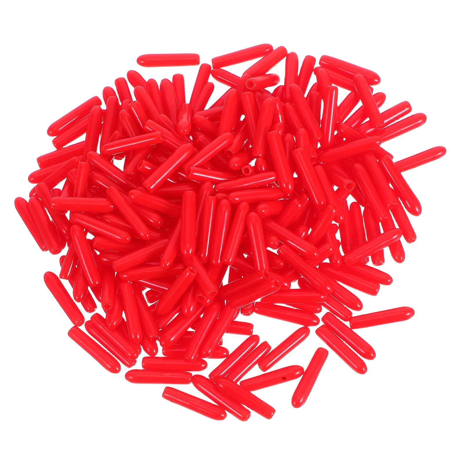 

200Pcs Tweezers Protective Cover PVC Tip Caps Non-Slip Eyelash Extensions Tweezer Sleeve Beauty Lab Home Tweezer Protector