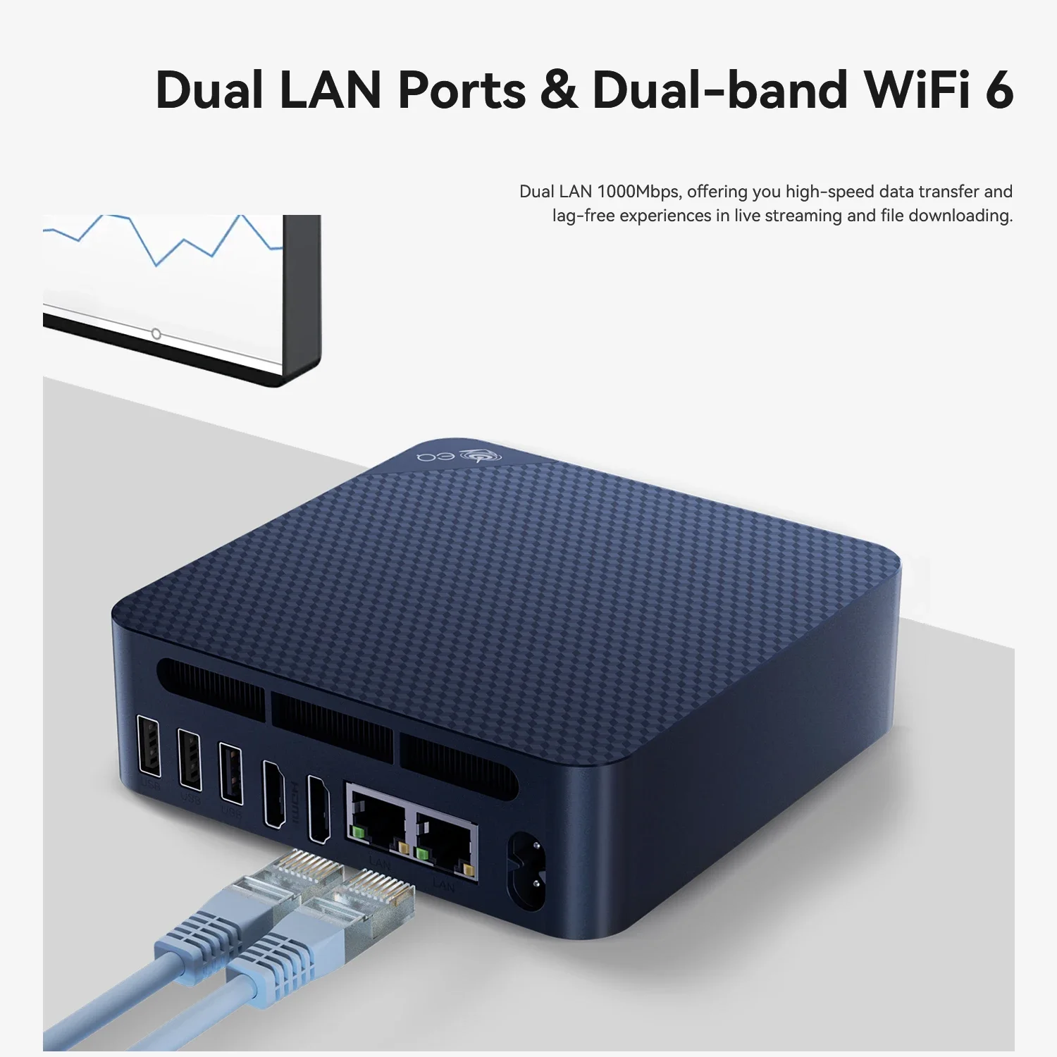 Beelink EQ14 كمبيوتر صغير Intel Twin Lake N150 DDR4 3200MHz WIFI6 BT5.2 Windows 11 Pro M.2 2280 PCIE 3.0 SSD كمبيوتر مكتبي