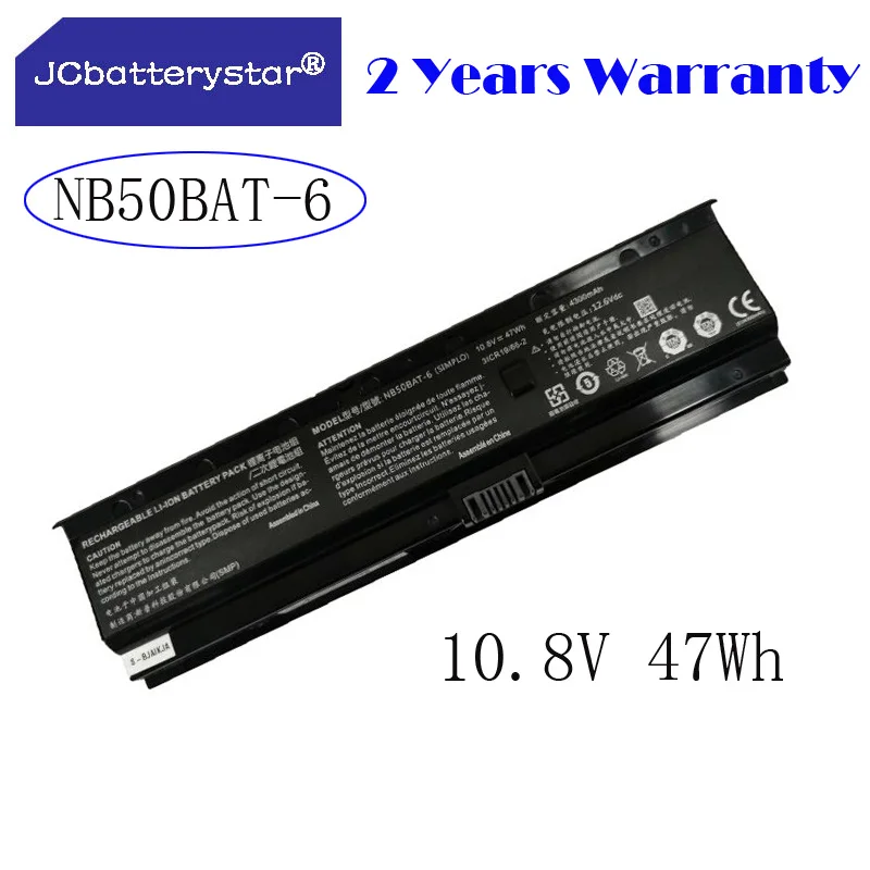 JC new NB50BAT-6 Laptop Battery For SHINELON HUIMIEZHE DD2 For CLEVO NB50TK1 NB50TJ1 NB50TL NB50TZ NB60TA 10.8V 47Wh