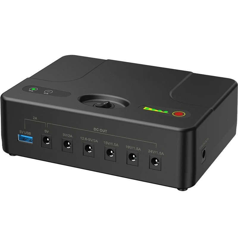 Multi-Function Uninterruptible Backup Power SL3402 Supply UPS 5V 9V 12V 15V 19V 24V Large Capacity Lithium Battery Pack - view 5
