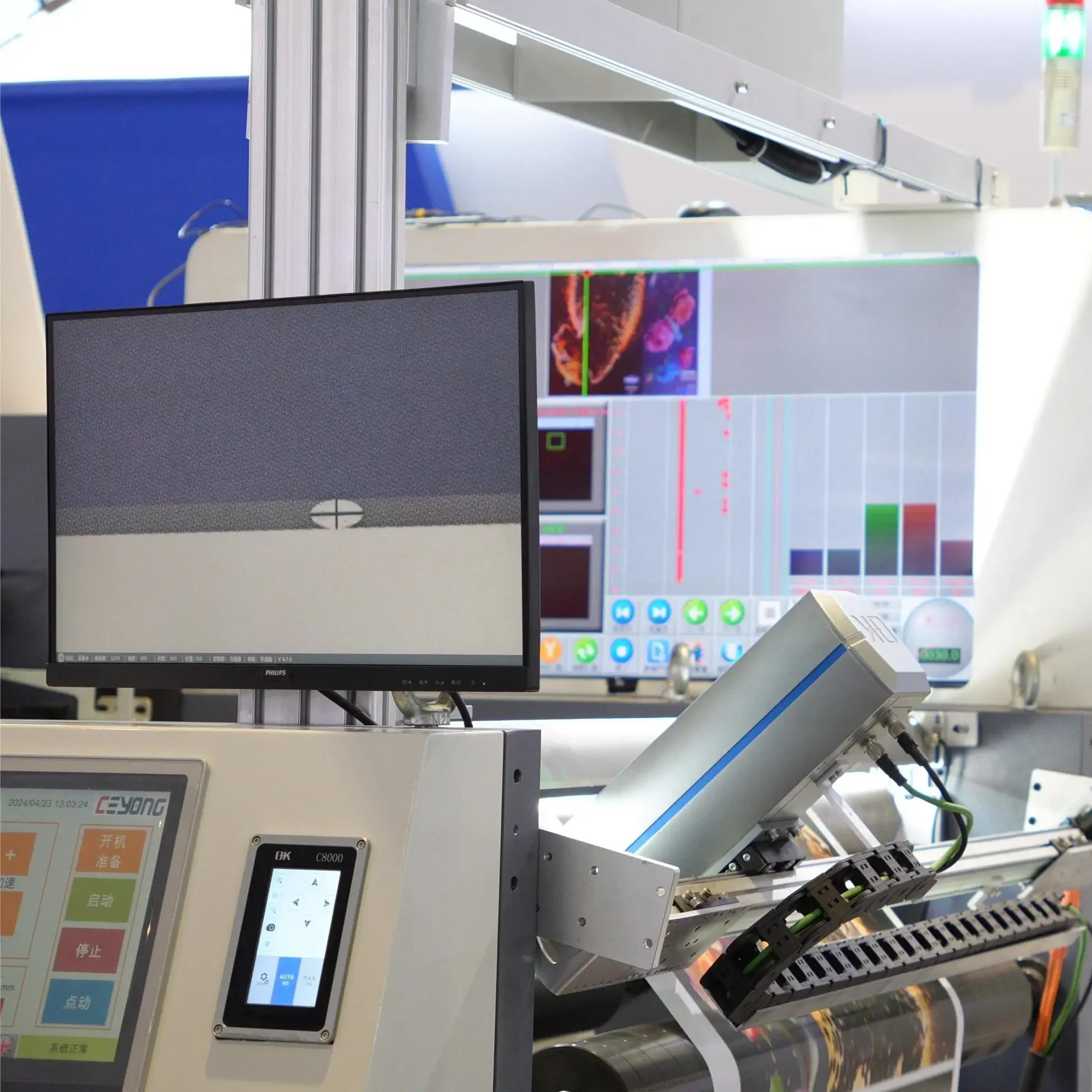 TLF High-performance Inspection Machines for Printing High-speed Inspection & Rewinding Machine Equipped with Automatic Detectio