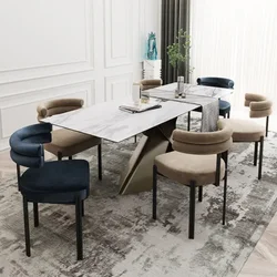 Half Arc Back Chair Italian Inspired Design Perfect for Home Living Rooms Cafes and Bedroom Makeup Areas Stylish Sofa Stool