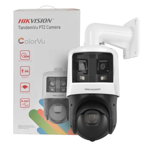Hikvision PTZ Camera DS-2SE4C425MWG-E/26(F0) 4-inch TandemVu 6+4MP 25X Colorful & IR Panoramic & PTZ Camera Video Surveillance