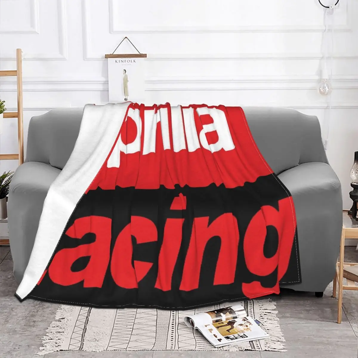 Aprilia Racing 62 Quilt Bed Blankets Custom Blanket Personalized Throw Blanket