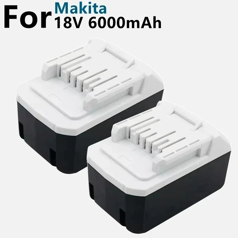 18V 6000mAh BL Battery for  BL1811G BL1815G BL1820G Series Replacement for  Drill Bit HP457D Impact Driver DF457D