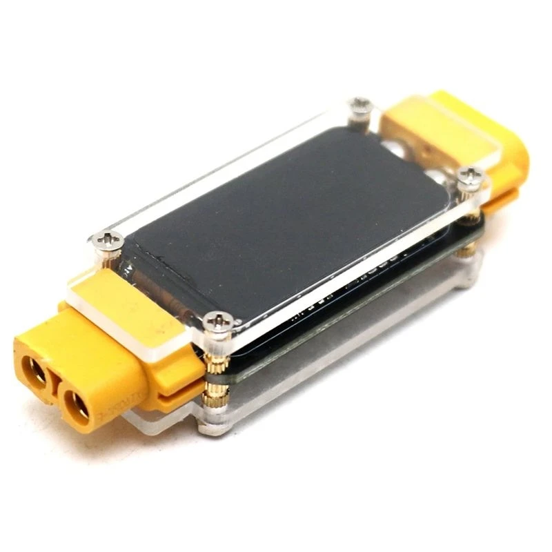 XT60 30A Voltmeter Ammeter Power Meter Temperature Humidity Bidirectional Monitor BMS RC Battery Discharger Test Tool