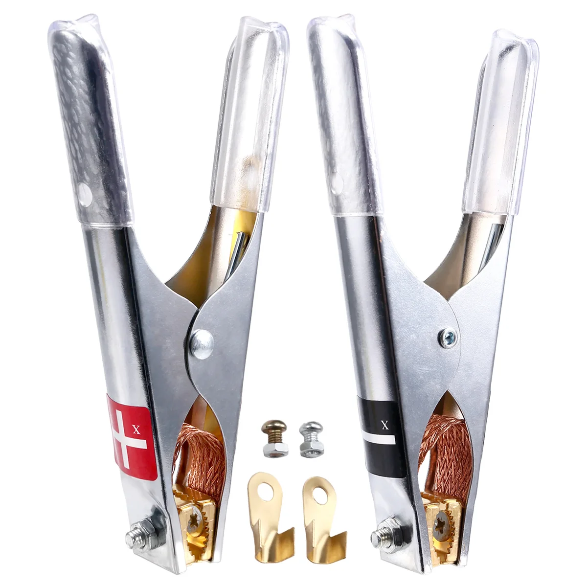 Qualità! Morsetti per clip per auto con clip da 2 pezzi per clip per auto elettriche Clip per cavo antincendio per batteria Clip a coccodrillo di alta qualità