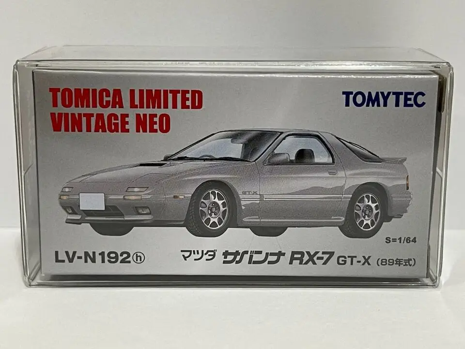 Tomica Limited Vintage Neo Tomytec LV-N192h Savanna RX-7 GT-X Diecast Model Car Collection Limited Edition Hobby Toys