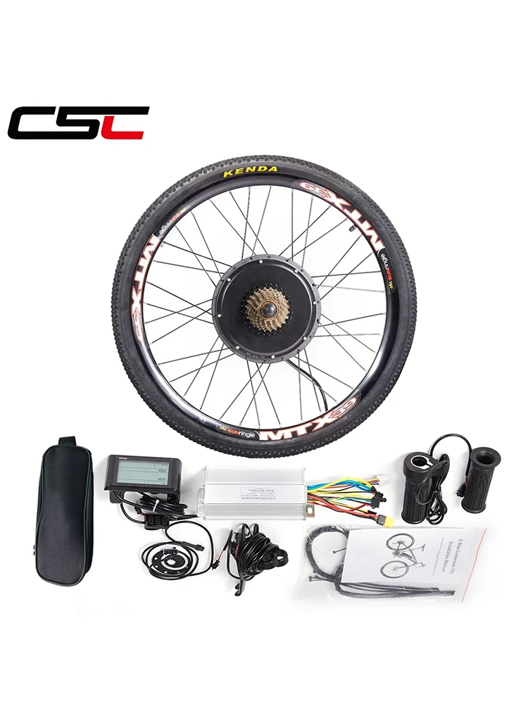 AliExpress CSC Electric bicycle Conversion Kit 48V 1500W Brushless hub Motor Wheel Rear 26" 27.5" 29inch SUN