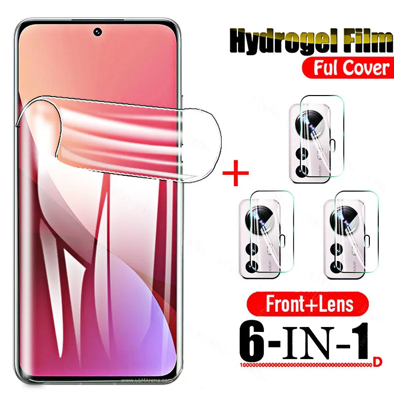 Beschermende Film Voor for Xiaomi Mi 11 Lite 5G Ne Screen Protector Hydrogel Film for Mi 12 Pro 12x 11t Pro 11Lite Mi11Lite Lens