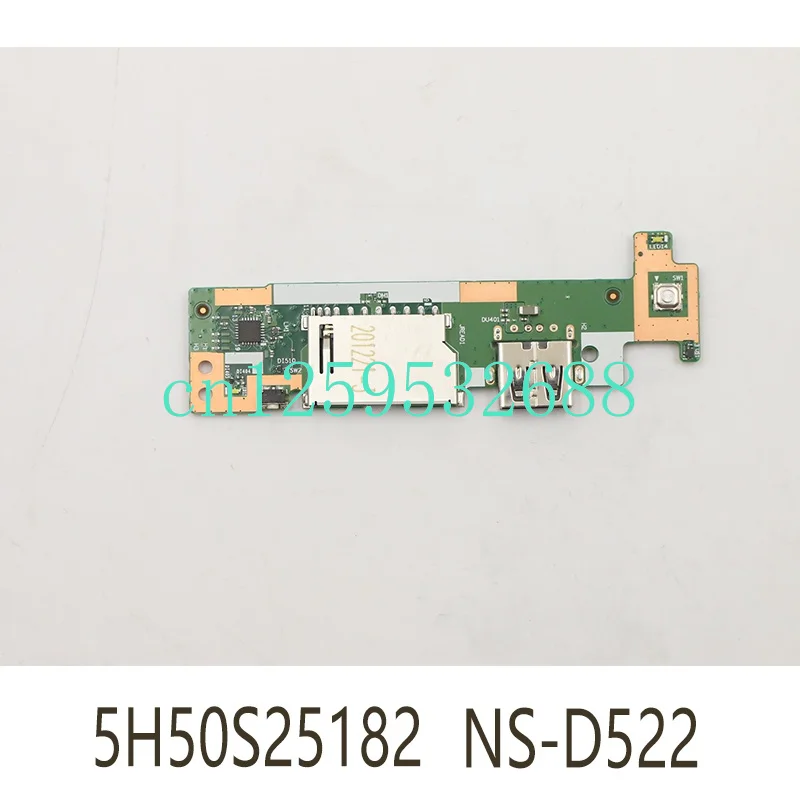 USB button board for Lenovo IdeaPad 3-15ada6 82kr 3-15alc6 5c50s2518 2 NS-D522