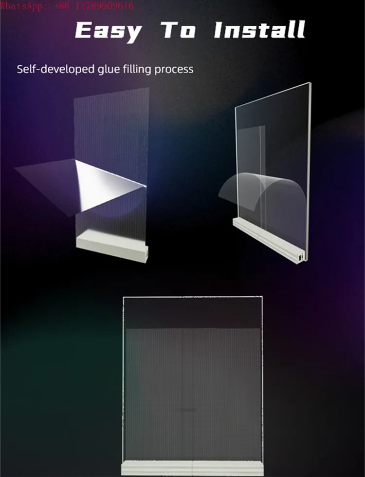 Best-Selling P6.25 Ultra High Brightness Indoor HD LED Screen Film 95% High Transparent Self-Adhesive for Video Advertising