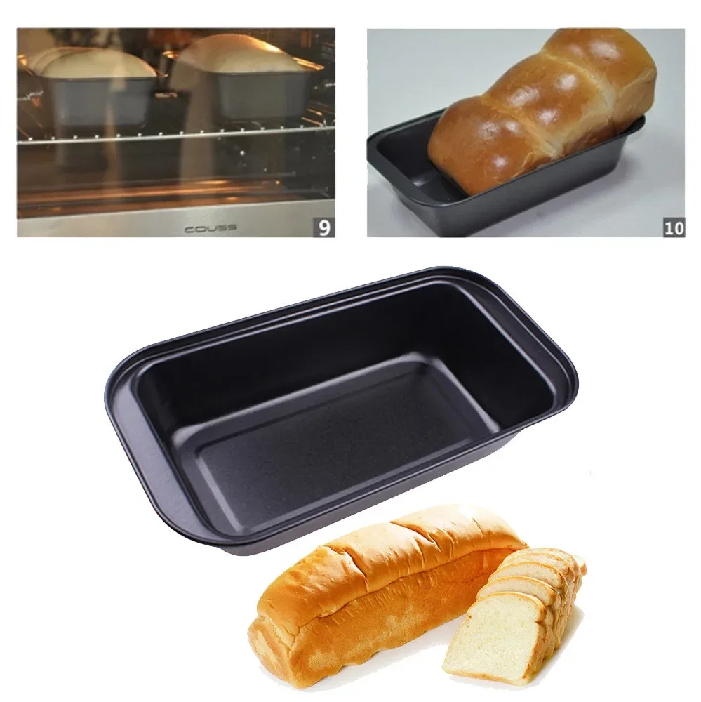 

No-Stick Cake Bread decorating Mold Bakeware Carbon Steel Toast Bread Pan-Bread Pan Mold moldes de silicona para manualidades 3d