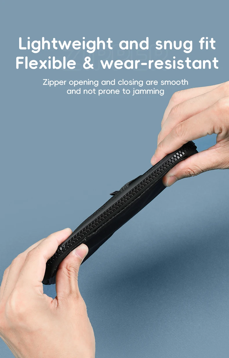 Leichte tragbare Fahrradmünzen-Geldbörse, Dokumenten-Organizer, Fahrrad-Geldbörse, Handytasche für Radtrikot, hintere Tasche – Detail 8