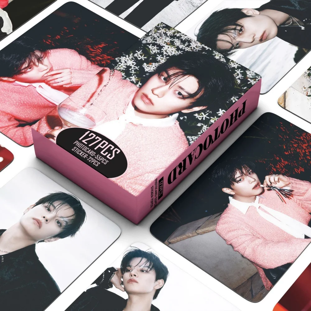 

127 шт. новый kpop StrayKids DO IT Ким Синг мин корейский волнистый альбом маленькие наклейки для открыток поздравительные открытки фотографии ЛОМО карты подарки