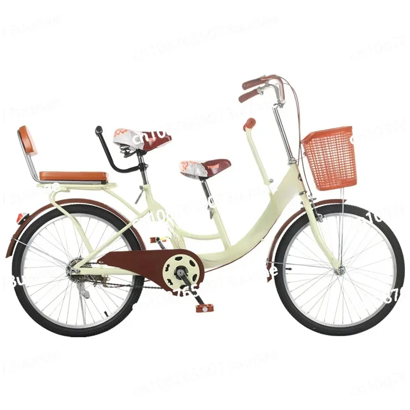 Up To 22-inch Parent-child Car, Mother-child Car, Double-seater Bicycle, Children-friendly Bicycle, Women's and Women's Models