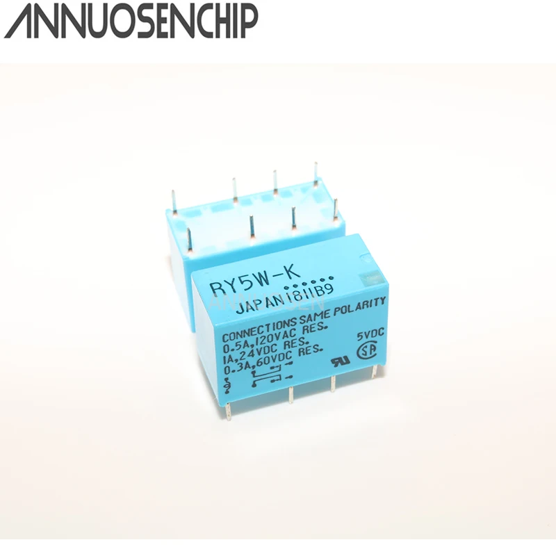 5PCS RY12W-K TAKAMISAWA 12V DPDT Miniature Relay