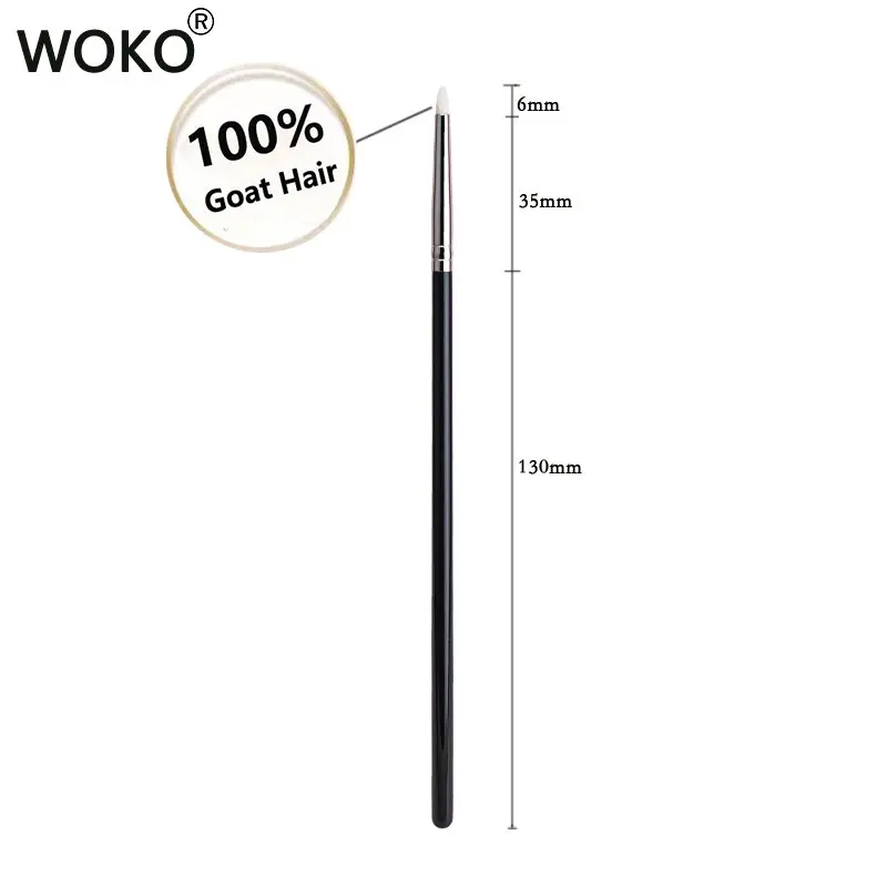 Konische Detail Lidschatten pinsel natürliche Ziegenhaar spitze Falte Pinsel präzise Lidschatten Fleck rauchigen Liner Make-up Pinsel