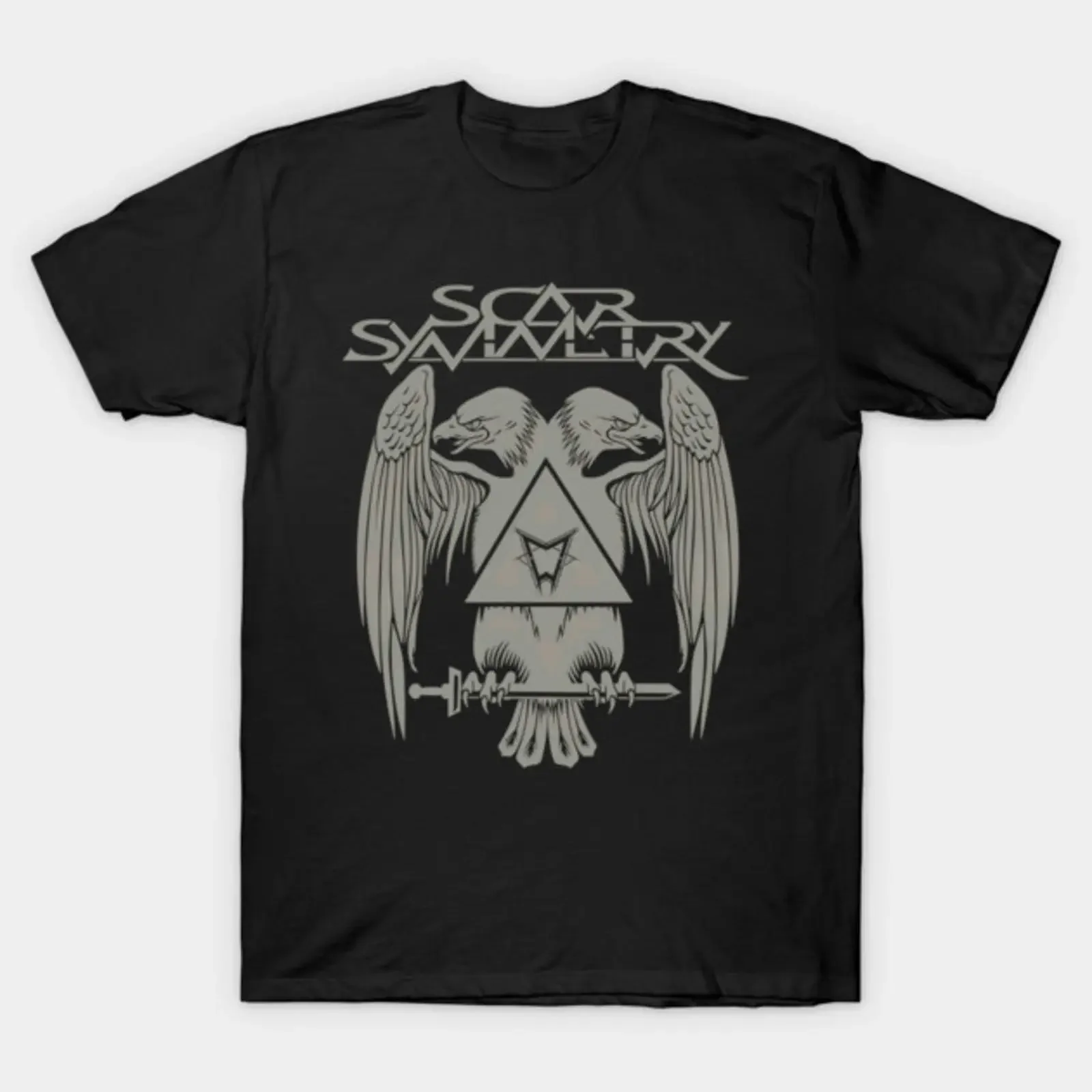Scar Symmetry Hochwertiges T-Shirt im Vintage-Stil, vielseitig einsetzbar, lässig, bequem, atmungsaktiv, leicht, für den täglichen Gebrauch