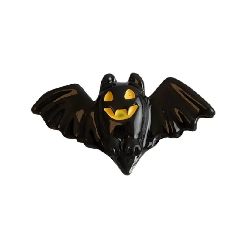 

652F Заколка для волос в стиле панк для девочек, мини-заколка для волос в форме черепа/крыла/креста для подростков, хвостик