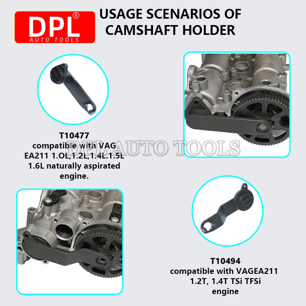 Timing Tool Set for EA211 VW Golf 7 mk7 VII Jetta 1.2 1.4 TSI TGI Petrol Engine Timing Camshaft Tool Set