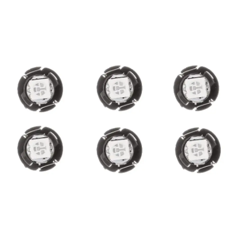 

30Pcs 5 Colors T4.7 LED Bulb Car Dashboard Gauge Lamp Climate Control Light 12V