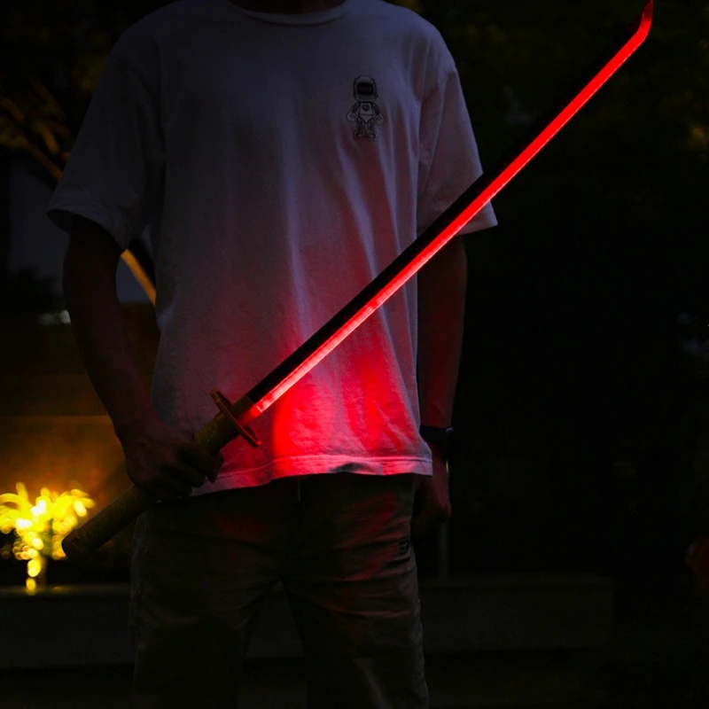 ดาบคาตานะ 100 ซม. ดาบพิฆาตอสูร อนิเมะ ของสะสม ดาบซามูไรเรืองแสง ทันจิโร่ คอสเพลย์ อุปกรณ์ประกอบฉาก มีด อาวุธ โมเดล พลาสติก ของเล่น