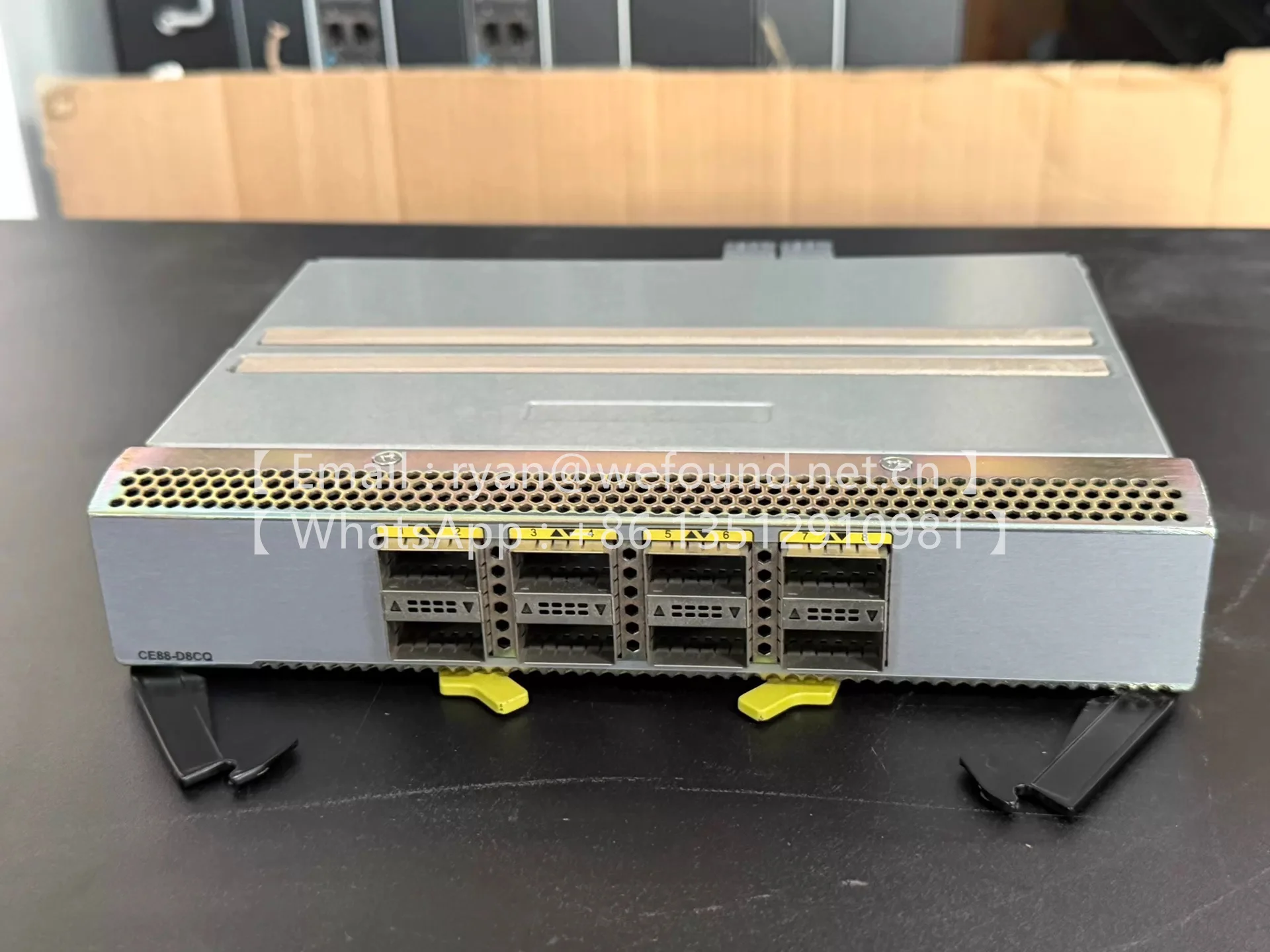 CE88-D8CQ (8-Port 40GE/100GE Interface Card (QSFP28))  CE88-D16Q (16-Port 40GE Interface Card (QSFP+))