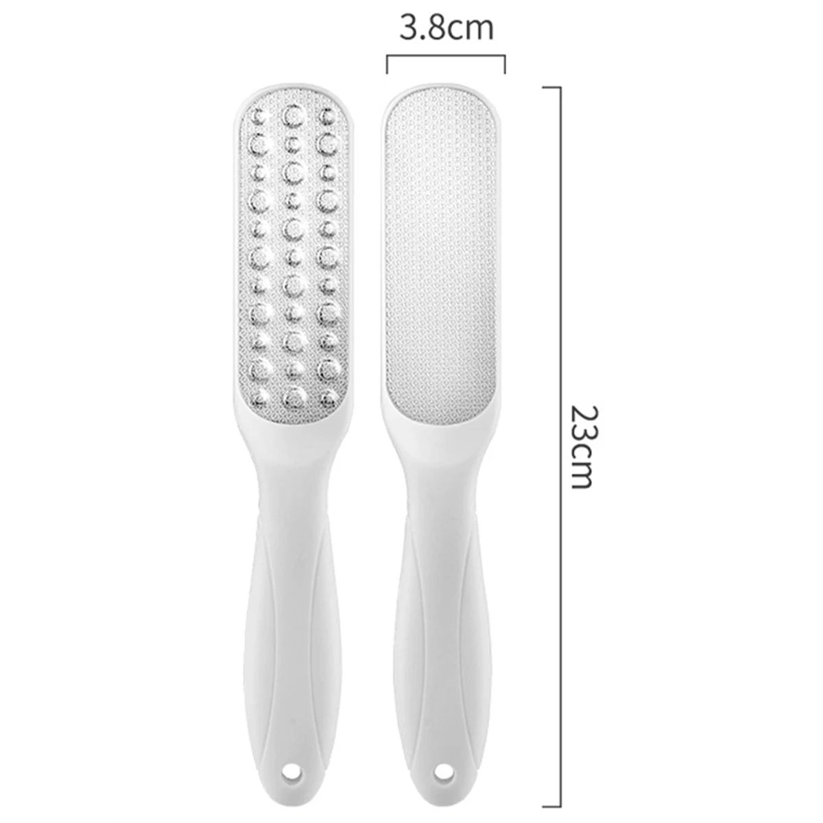 Lima de pie de doble cara, rallador de talón profesional, eliminador de callos de piel muerta dura, Lima de pedicura, 1/2/3/4/5 Uds.