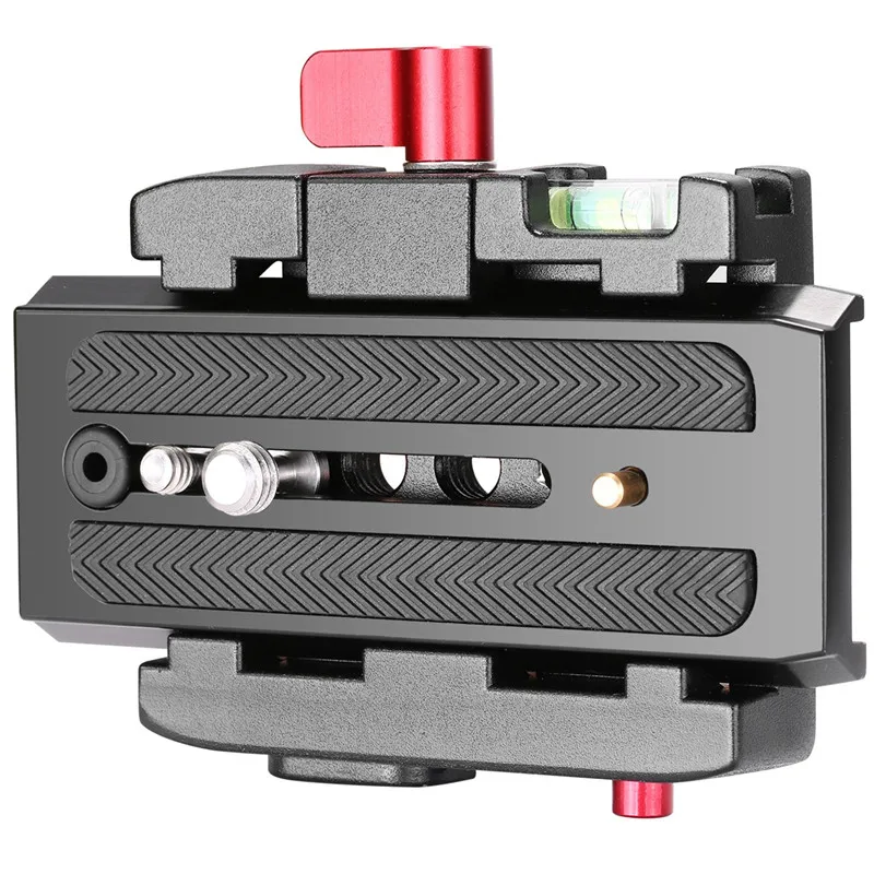 for Manfrotto 501HDV Professional Aluminum Alloy Quick Shoe Plate Adapter with 1/4 3/8 Inches Screw Camera Tripod Monopod