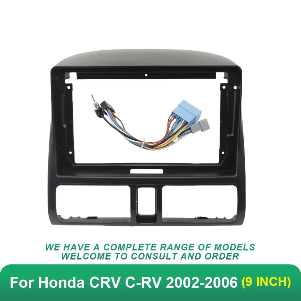 

Автомобильная аудиозащитная рамка, 9-дюймовый адаптер для Honda CRV C-RV 2002-2006, комплект панели приборной панели Android