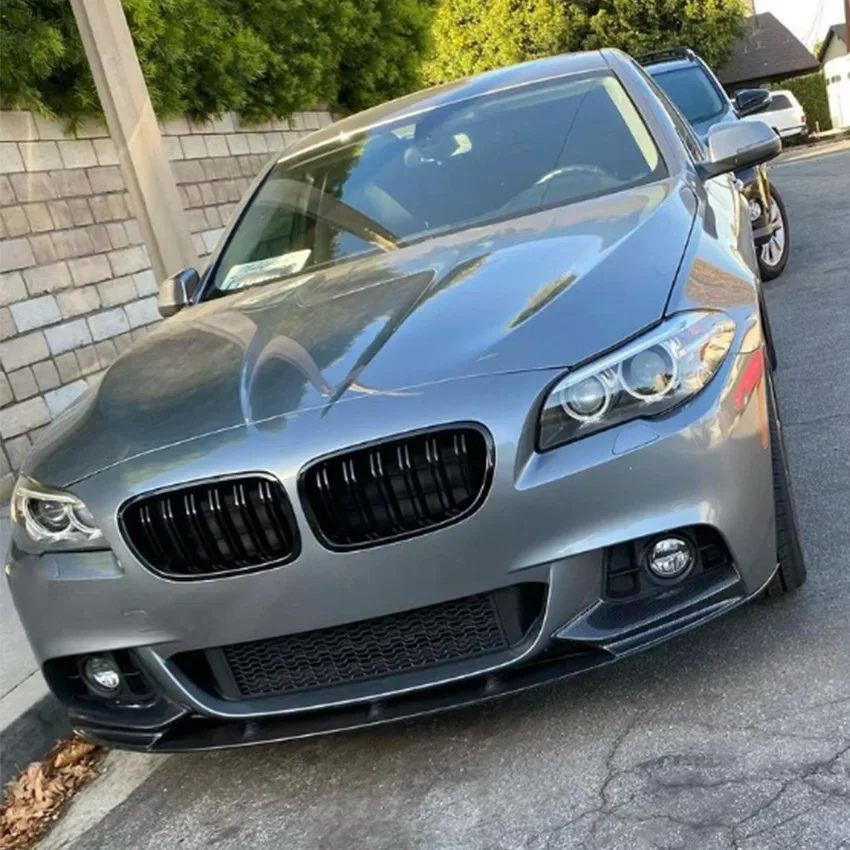 F10 F11 Front Bumper Lip Splitter For BMW 5 Series F10 F11 M Sport 535i 528i M550d 2010-2016 Diffuser Body Kit Spoiler Tuning