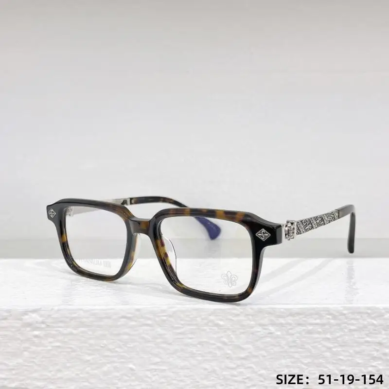 2024 Trend Classic Retro Myopic Glasses Frame Men Square Big Frame Dragon Personality Women Antiblue Light Prescription Glasses