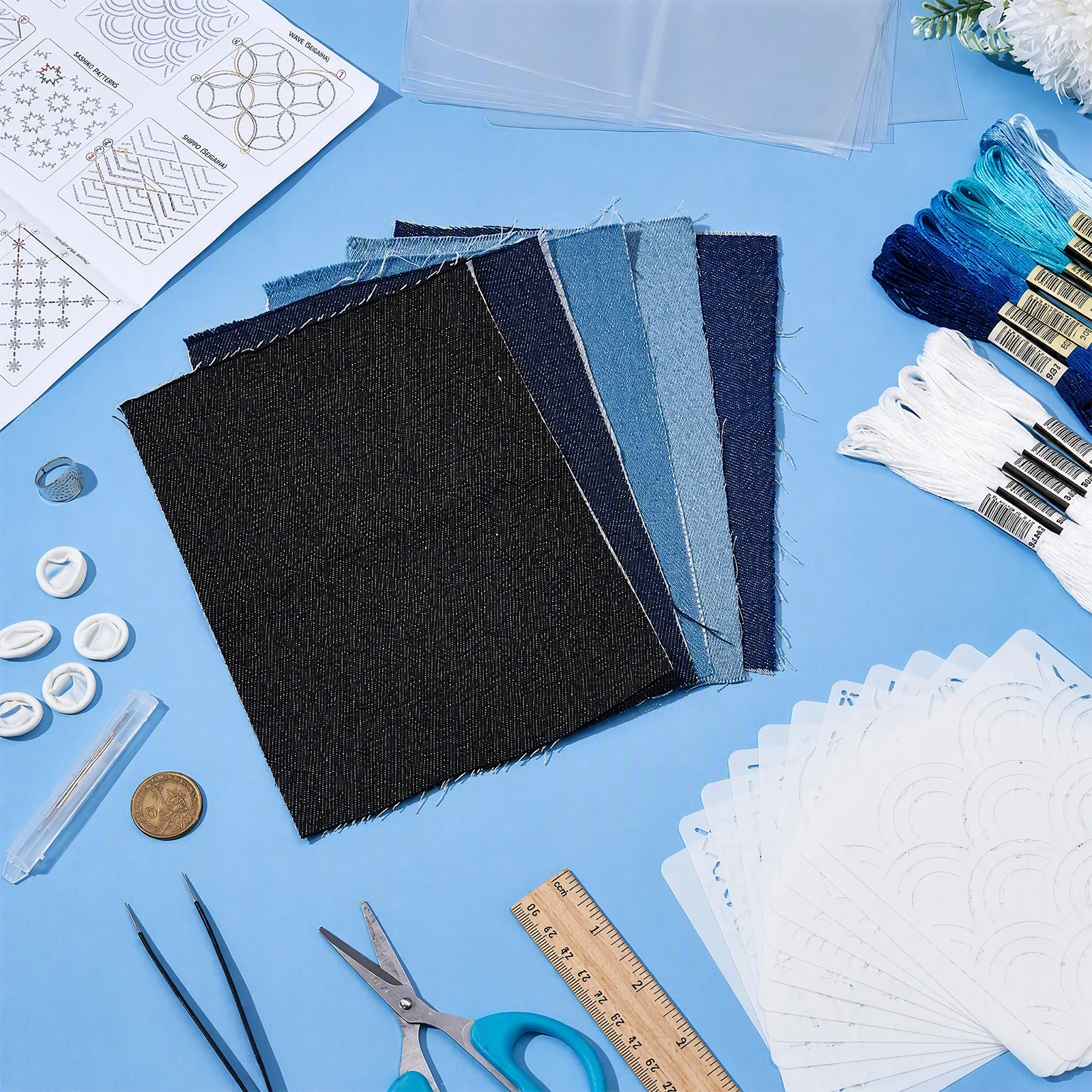 Beginner Sashiko Embroidery Sewing Kit 3