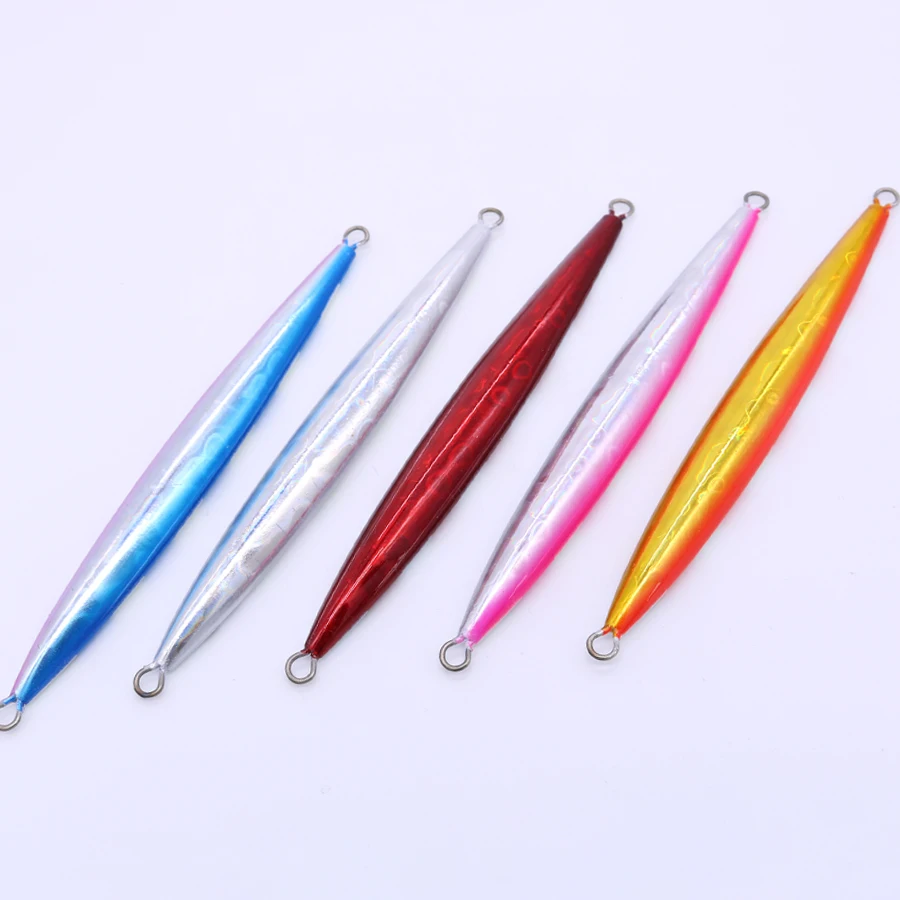 CASTFUN Metal Jigs 100g 160g 200g Speed Vertical Jigging Lure Saltwater Fishing Jigs Tuna Kingfish Amberjack
