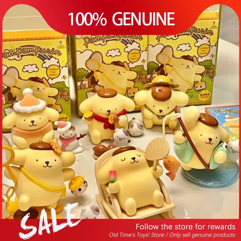 

Подлинная собака-пудинг, детские сезоны, серия, слепая коробка, милые куклы, собака-пудинг, аниме-фигурка, настольный орнамент, подарки-сюрпризы для девочек